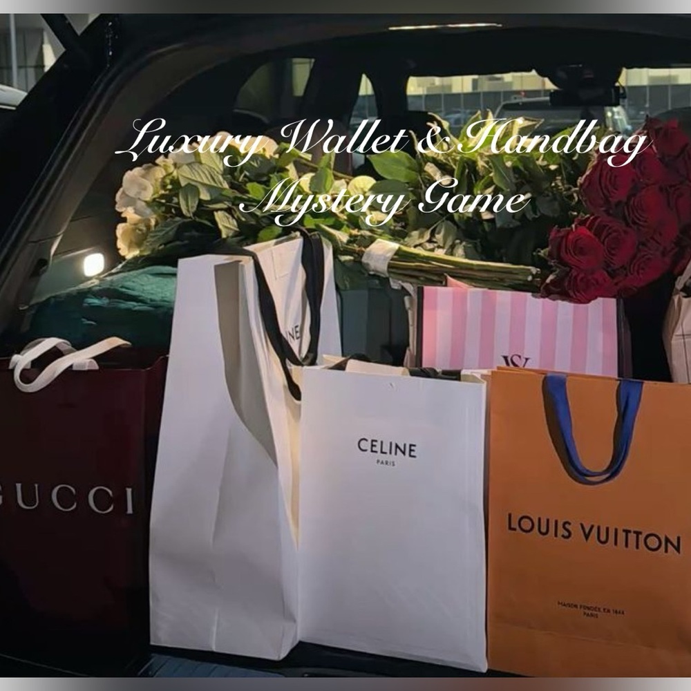💖👜 LIKE TO BE NOTIFIED- LUXURY MYSTERY WALLET & BAG GAME! 👜 💖